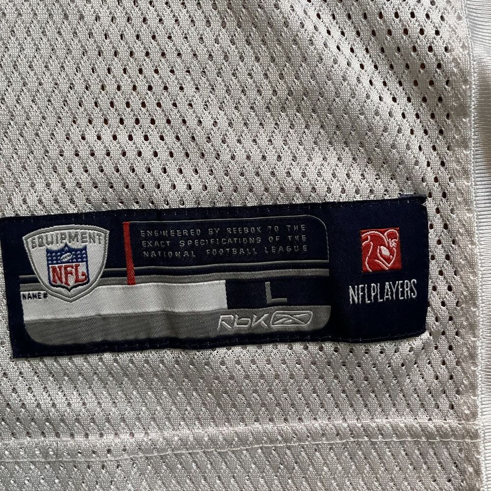 Dallas Cowboys Jersey NFL Reebok Large #81 Terrell Owens On field Mens‎ White - Picture 4 of 6